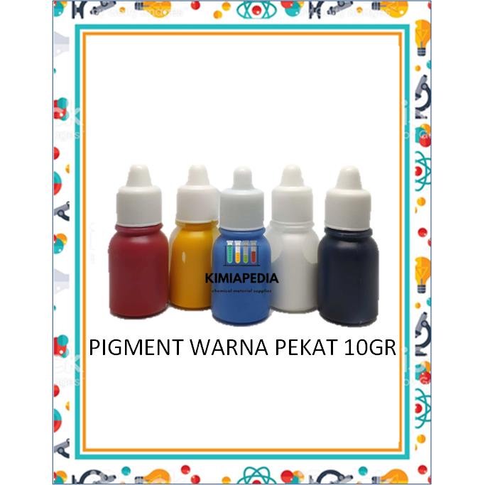 Gambar Pigment Pigmen Pewarna Cair Resin Sablon Warna Cat Kerajinan 10gr dari Kimiapedia undefined Tokopedia