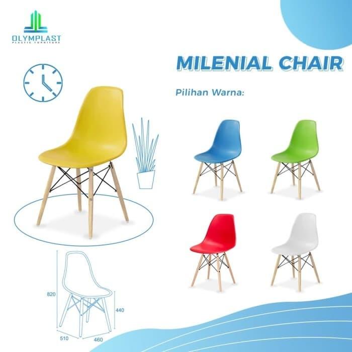 Jual Olymplast Kursi Plastik Kursi Cafe Milenial Chair Kota Makassar Golden Star Furniture Tokopedia