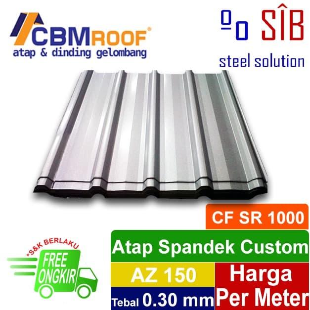 Jual Atap Spandek Cbm Roof Custom Harga Tertera Per Meter Kota Bekasi Sarana Inti Baja Tokopedia