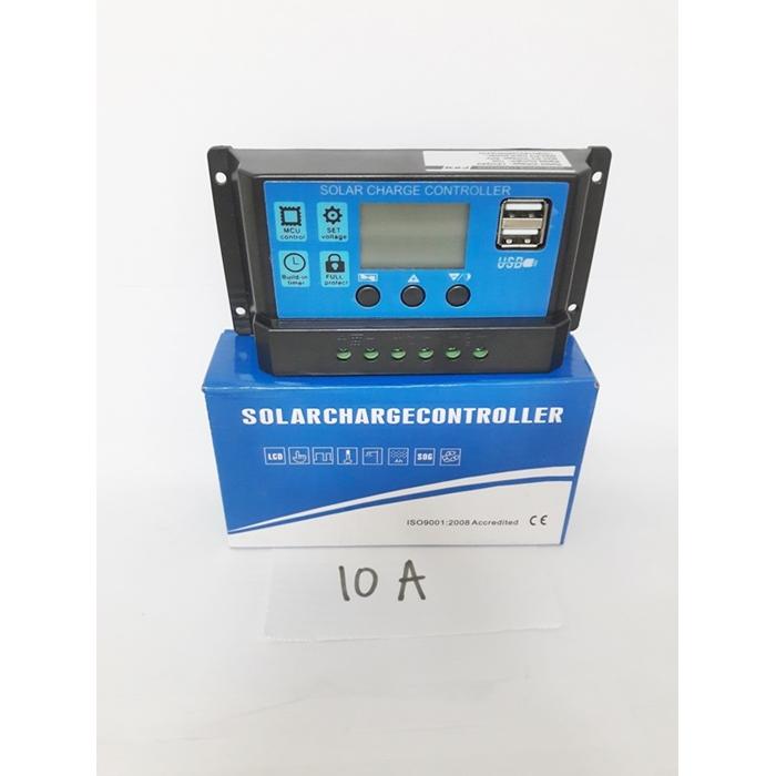 Gambar Solar Charge Controller PWM Panel Tenaga Surya 10A-60A / 12v - 24v - 619160 - 10A dari Mediatech Travel Gadget undefined Tokopedia