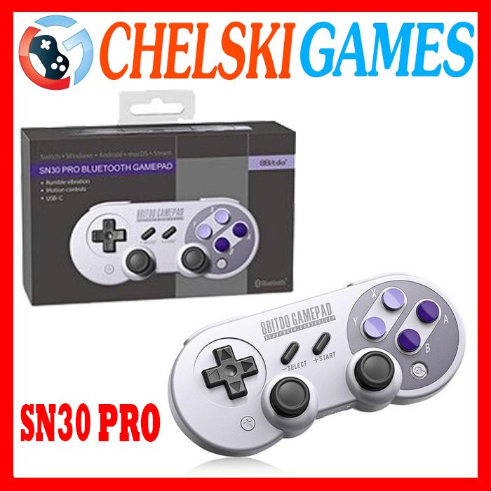 Gambar 8Bitdo SN30 Pro wireless Bluetooth Gamepad for SwitchAndroidPCios - SN30 PRO dari CHELSKI GAMES undefined Tokopedia