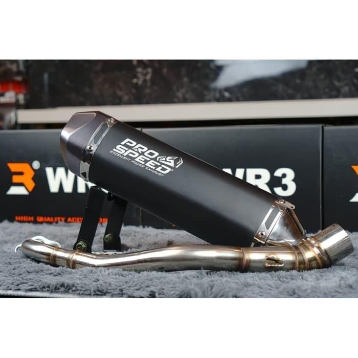 Gambar Knalpot Prospeed Honda Vario 150 Black CNC Fullsystem dari Autopart Indonesia_NEW undefined Tokopedia