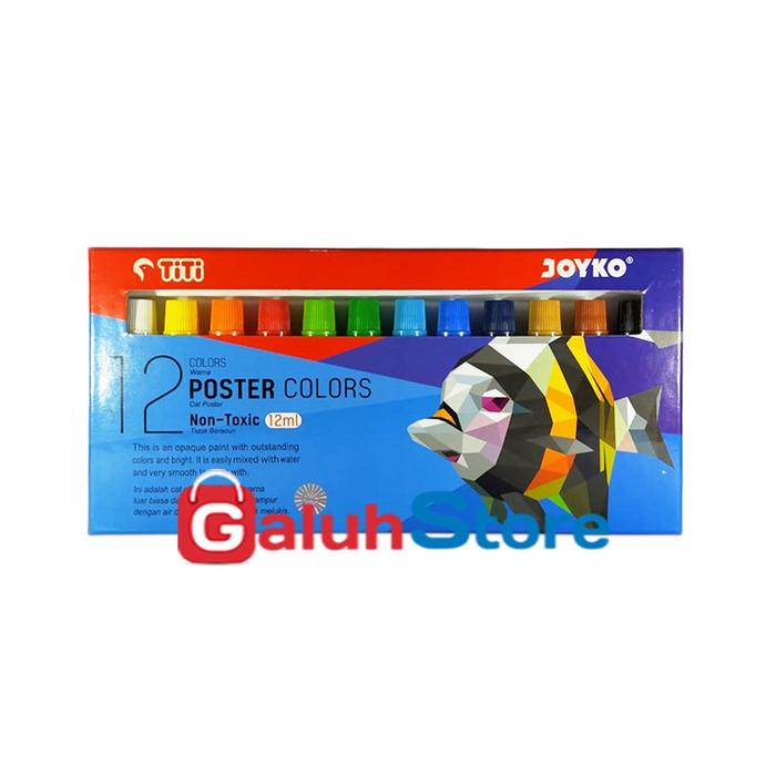 Jual Titi Cat Poster 12 Warna Kota Depok Galuhstorecom Tokopedia