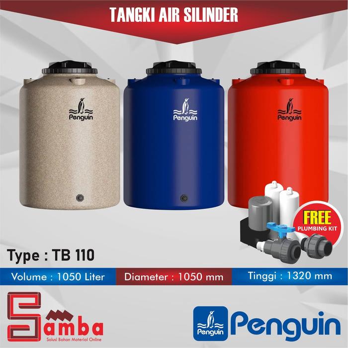 Jual Toren Penguin Tb 110 Volume 1050 Ltr Tandon Air Tangki Air Kota Tangerang Selatan Samba Tokopedia