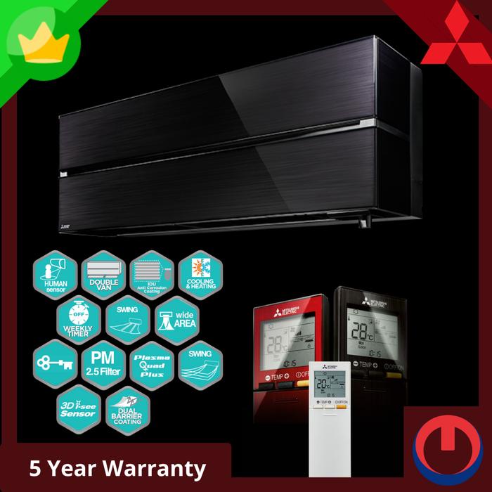 Jual Ac 1 Pk Mitsubishi Premium Inverter Ln Series Hitam Jakarta Utara Pt Orindo Pancar Solusi 