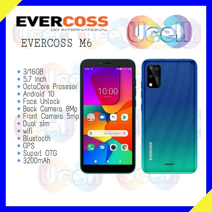 Jual Evercoss M6 3 16gb Garansi Resmi Jakarta Timur Ucell Cempaka Tokopedia