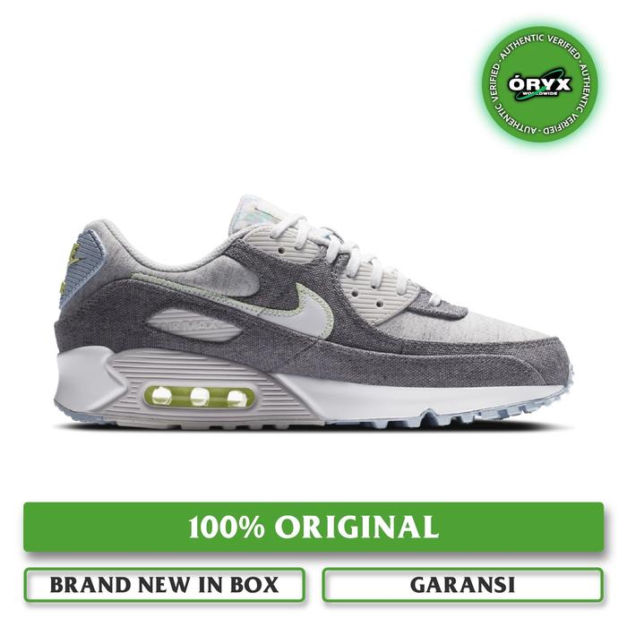 Jual Nike Air Max 90 NRG Vast Grey White Barely Volt Kota