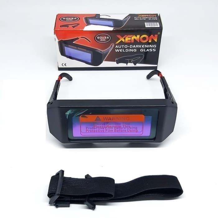 Gambar XENON Kacamata Las Otomatis - Welding Glass Auto Darkness dari KBStoolsmakassar undefined Tokopedia