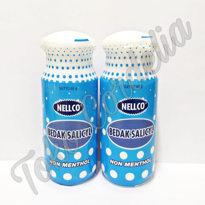 Gambar Bedak Salicyl Nellco - Biru Muda dari Toko Cordelia Online Shop undefined Tokopedia