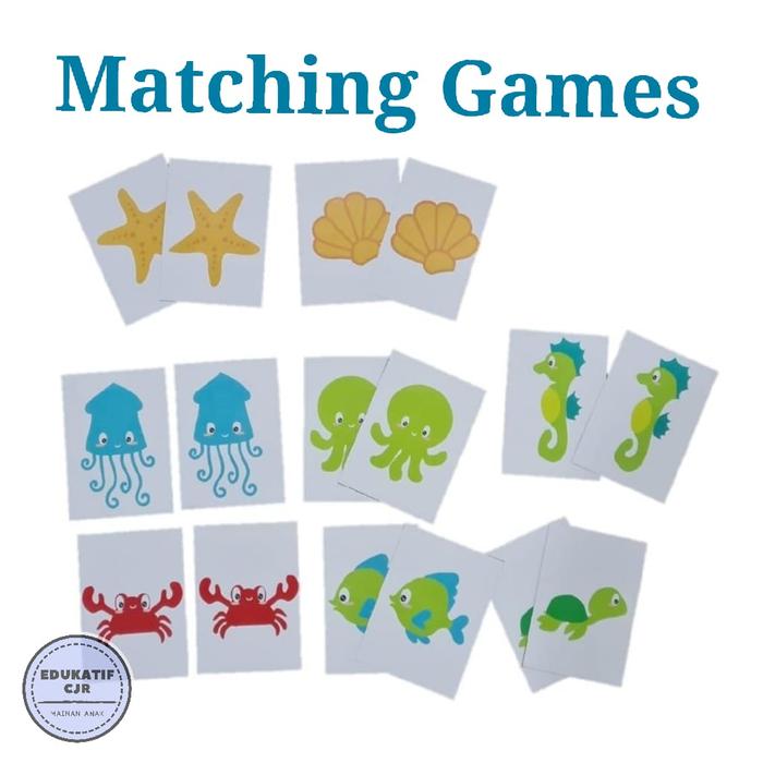 Gambar Mainan Edukasi Montesssori Flash Card PAUD Cognition Shadow Matching - Matching Game dari Mainan Anak Edukatif CJR undefined Tokopedia