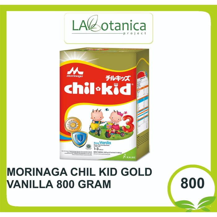Gambar MORINAGA CHIL KID GOLD VANILLA 800 GRAM dari Labotanica Bali undefined Tokopedia