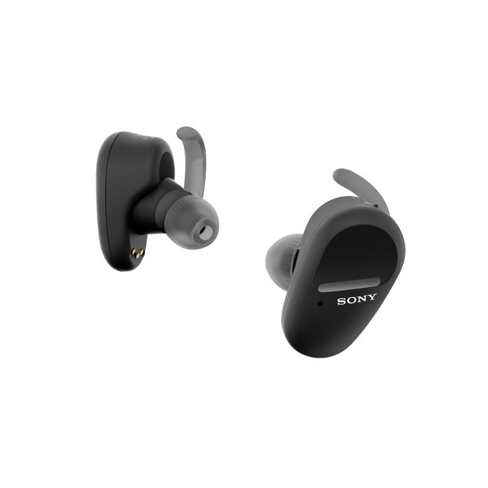 Gambar [HEADPHONE] Sony WF-SP800N True Wireless - Hitam dari SOUNDWAVE Indonesia undefined Tokopedia