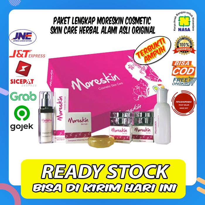 Gambar PAKET KECANTIKAN MORESKIN PINK LENGKAP - PAKET SKINCARE LENGKAP NASA dari GIBRAN STORE 12 undefined Tokopedia