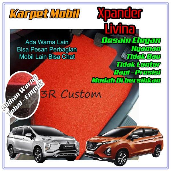 Gambar Karpet Mobil Xpander Livina 3 Baris Mie Bihun Coil Mewah Elegan Rapi - Hitam dari REZA-STORE undefined Tokopedia