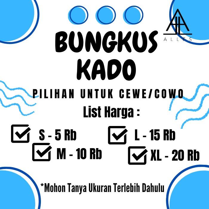 Gambar TAMBAHAN BUNGKUS KADO dari Allesstore undefined 4 Tokopedia