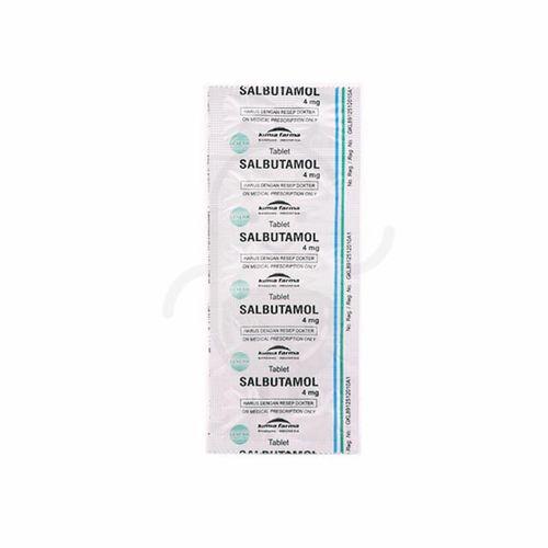 Gambar SALBUTAMOL KIMIA FARMA 4 MG TABLET dari Apotek Kosambi By GoApotik undefined Tokopedia