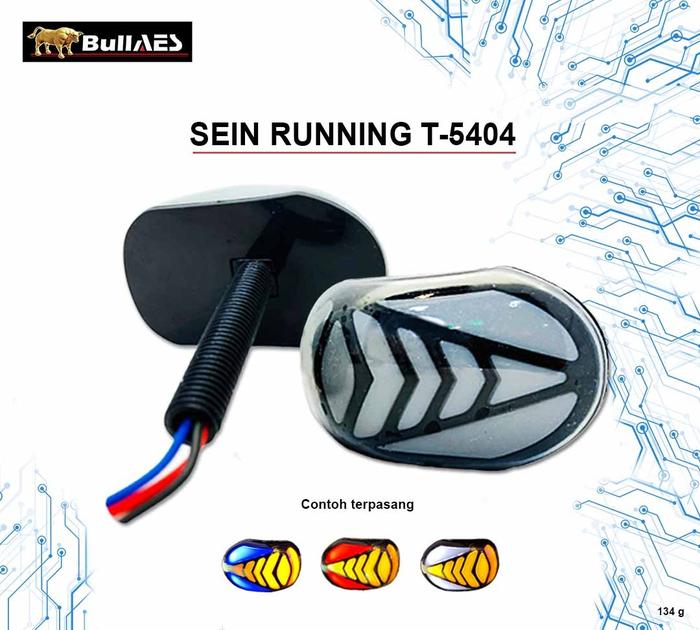 Gambar Lampu Sen Fering MOGE Drl dan Sein - Merah dari bullaes aes undefined Tokopedia