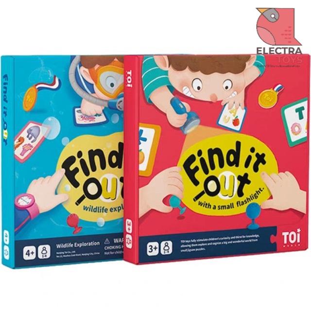Gambar Toi detective board game - find it out with small flashlights - General stuff dari Electra Toys undefined Tokopedia