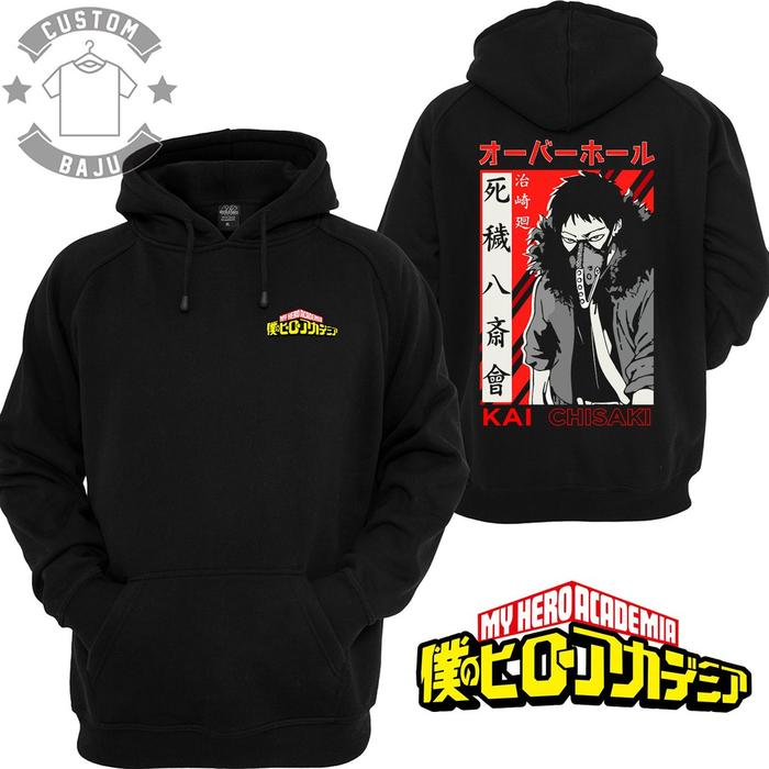 Gambar Sweater Hoodie Kai Chisaki Over haul Anime My Hero Academia 212 - M dari origins by custombaju undefined Tokopedia