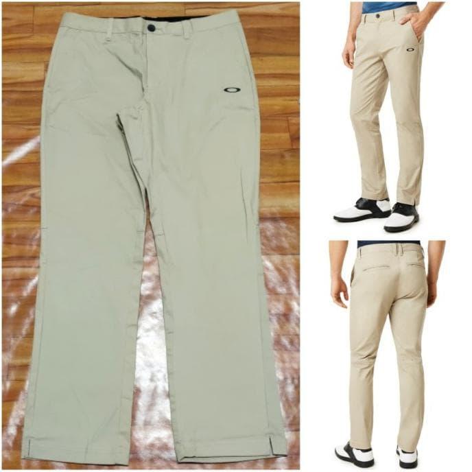 Pria Oakley Icon Golf Pants Khaki - 32 