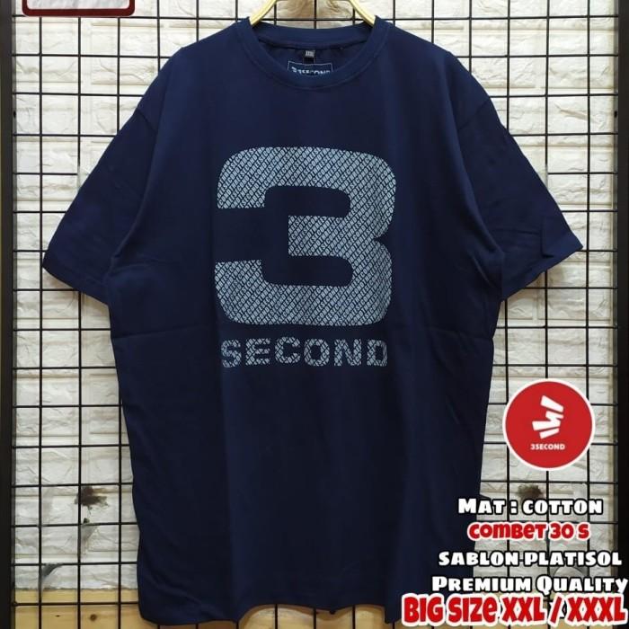 Gambar Premium Kaos pria big size jumbo xxxl lengan pendek murah terlaris - Biru, XXL dari Beehive Shop undefined Tokopedia