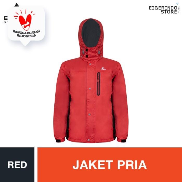 Jual ORI !! Eiger Clement Jacket Red S S Kota Bandung