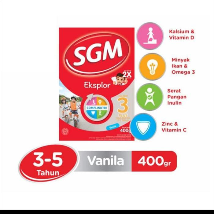 Gambar SGM Eksplor 3 400 Gr dari Sagala.Goods_NEW undefined Tokopedia