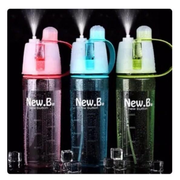 Gambar Botol Minum New B Sport Spray Water Bottle 600 ml botol minum semprot dari Pandawa Acc. undefined Tokopedia