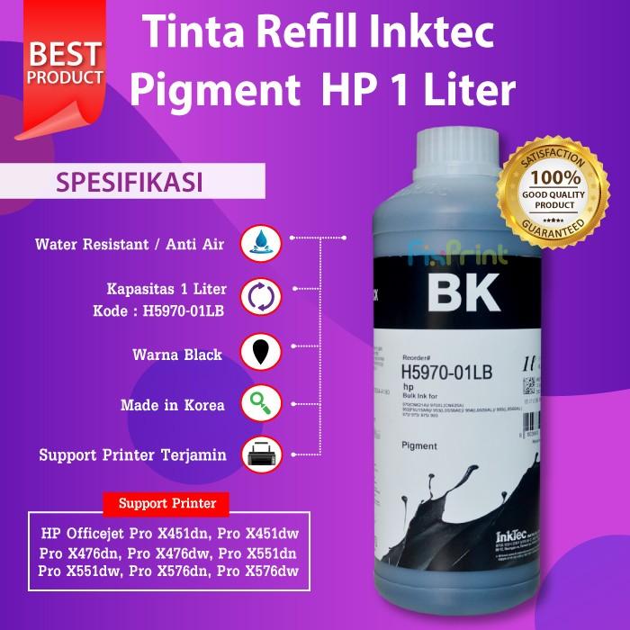 Gambar Tinta Inktec Pigment H 1 Liter Refill Printer 7610 7612 8600 8620 - Black dari FixPrint Indonesia undefined Tokopedia