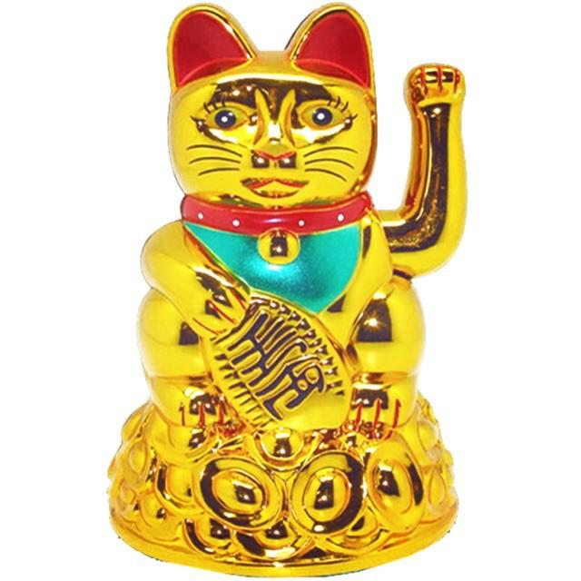 Gambar Kucing Hoki Koin Emas Patung Boneka Kucing Hoki Yuan Bao Manekineko 12 - Kuning dari poipoishop_NEW undefined Tokopedia