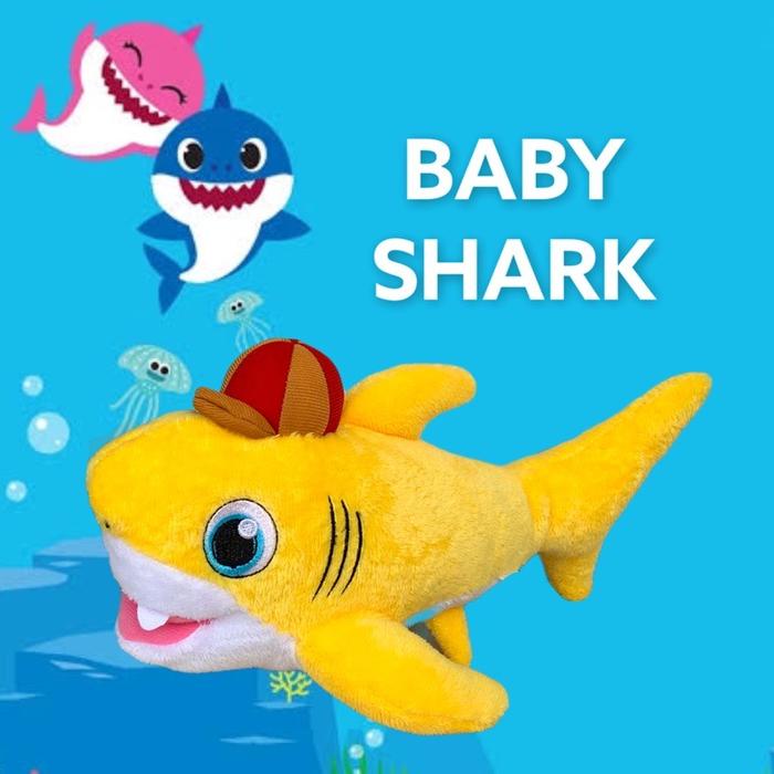 Gambar Boneka Baby Shark / Daddy Shark / Mommy Shark doo, doo, doo - BabyShark dari PUSAT KADO MURAH undefined Tokopedia