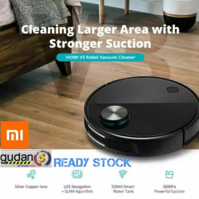 Gambar VIOMI V3 ROBOT VACUUM CLEANER With UV antiVirus dari Dnet Store undefined Tokopedia