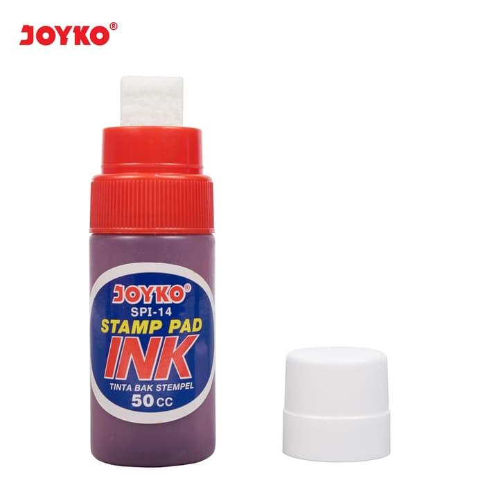 Gambar Joyko Stamp Pad Ink Refill Isi Ulang Bak Tinta Stempel 50 cc Warna ORI - Merah dari STORA - Art Supplier undefined Tokopedia