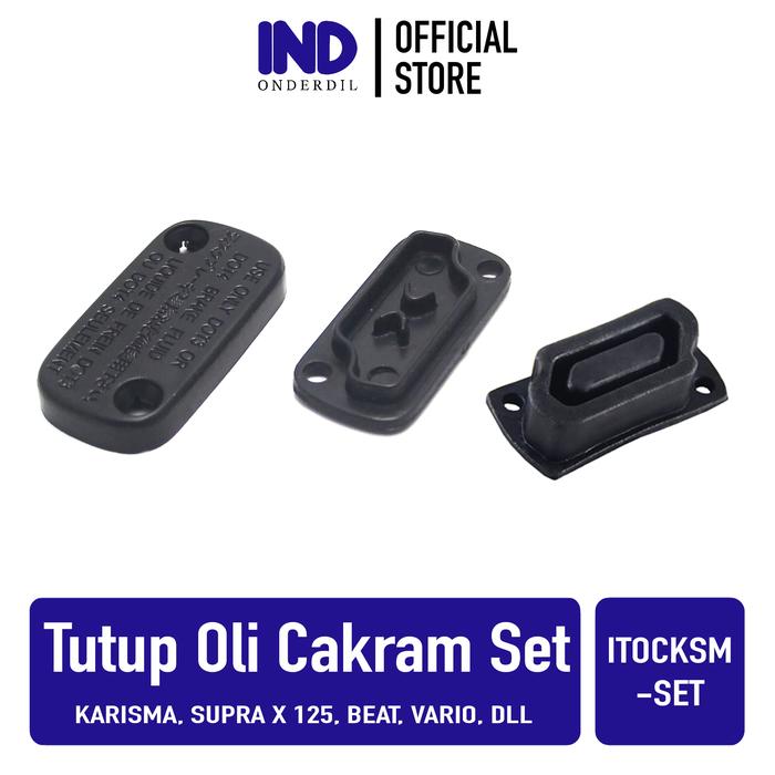 Gambar Tutup-Karet Oli Cakram Master Rem Atas Set Supra X 125 Helm In-FI New dari IND Onderdil undefined Tokopedia