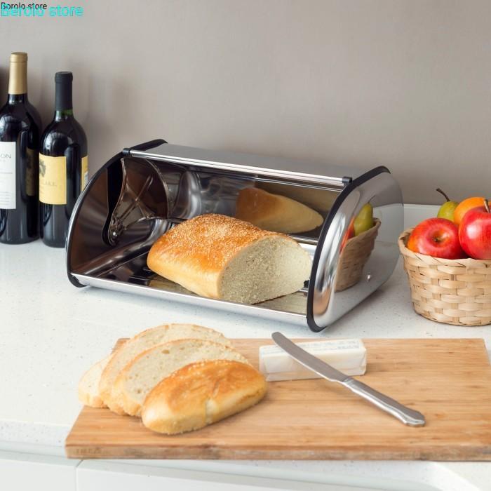 Tempat Packing Roti Jual Tempat Roti Bread Bin Bread Box Tempat Penyimpanan Makanan Di ...