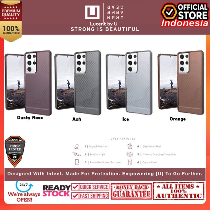 Gambar Case Samsung S21 Ultra UAG LUCENT (U By UAG) - S21 Ultra, Orange dari Primary Cares Official undefined Tokopedia