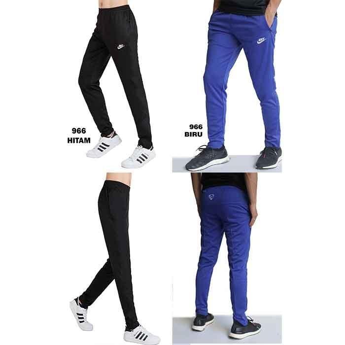 Gambar Celana Training Pria Nike 966 Trening Olahraga Cowok Outdoor Sport Gym - Biru, XXL dari Men Fashion Centre undefined Tokopedia
