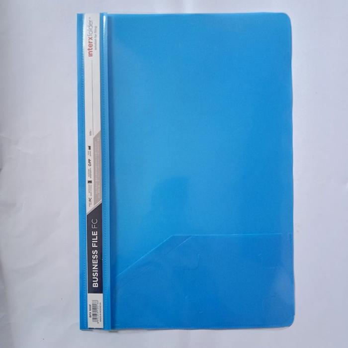 Gambar Business File F4 Map Snelhecter Map Platik Inter X (Harga Satuan) - Biru dari Officemart undefined Tokopedia