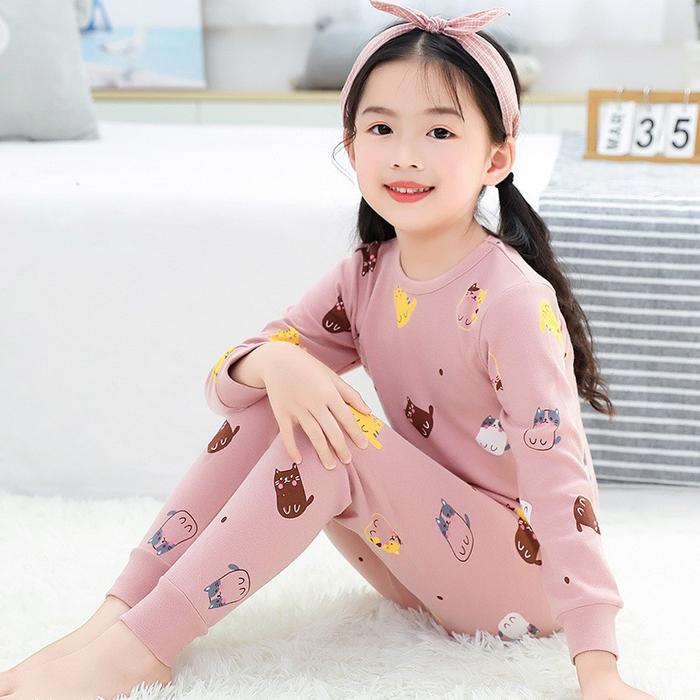 Gambar BAJU TIDUR ANAK KECIL COWOK CEWEK LENGAN PANJANG CELANA PANJANG JPAI - 82, 100 dari ChiyuId undefined Tokopedia