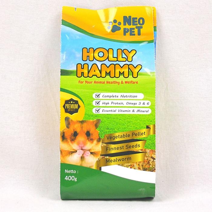 Gambar NEOPET Makanan Hamster Holly Hammy 400g dari Pet Republic Indonesia undefined Tokopedia
