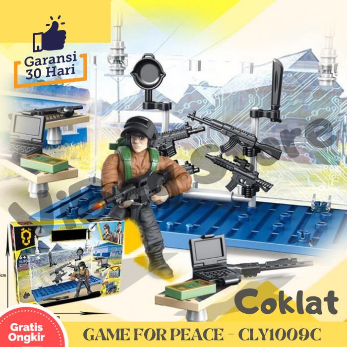 Gambar Balok Blok GAME FOR PEACE Block Bricks Building Set Mainan AnakCLY1009 - Merah dari KCR Toys undefined Tokopedia