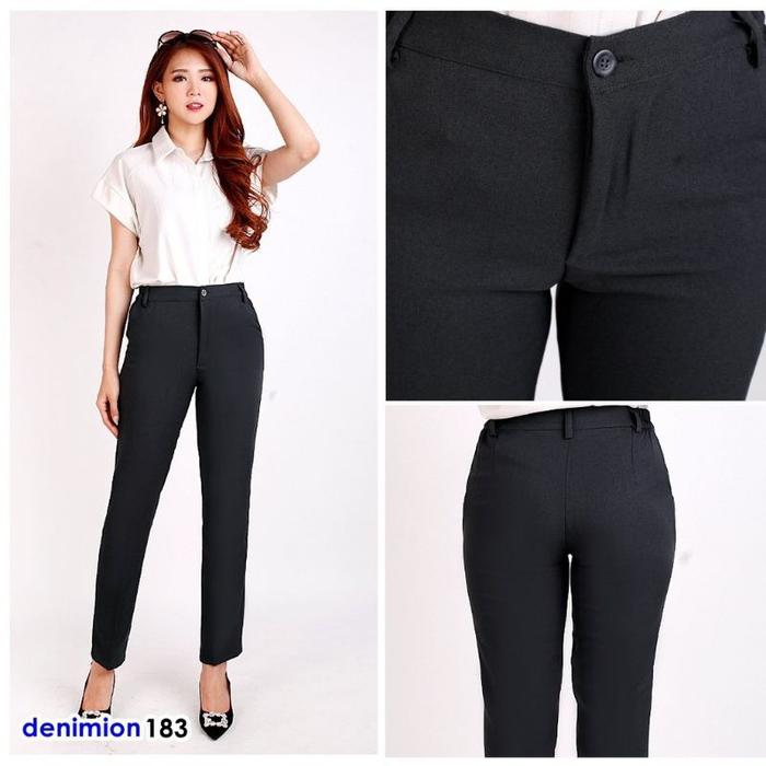Gambar Celana Kerja Ottoman Stretch dari asea_id undefined Tokopedia