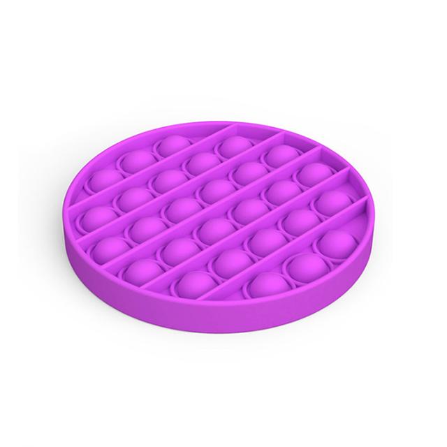 Gambar Push Pop It Bubble Fidget Toy Mainan Anak - bulat purple dari Central Electronic New undefined Tokopedia