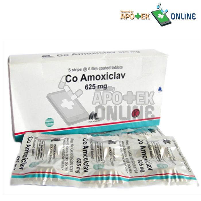 Jual Co Amoxiclav 625 Mg Strip 6 Kaplet Kab Cianjur Apotek Sahabat Cilaku Tokopedia