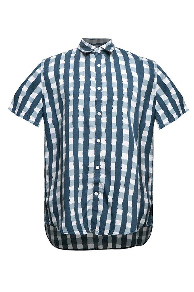 Gambar TENCEL CHECKERED SHIRT - l dari AndrewSmith Store undefined Tokopedia