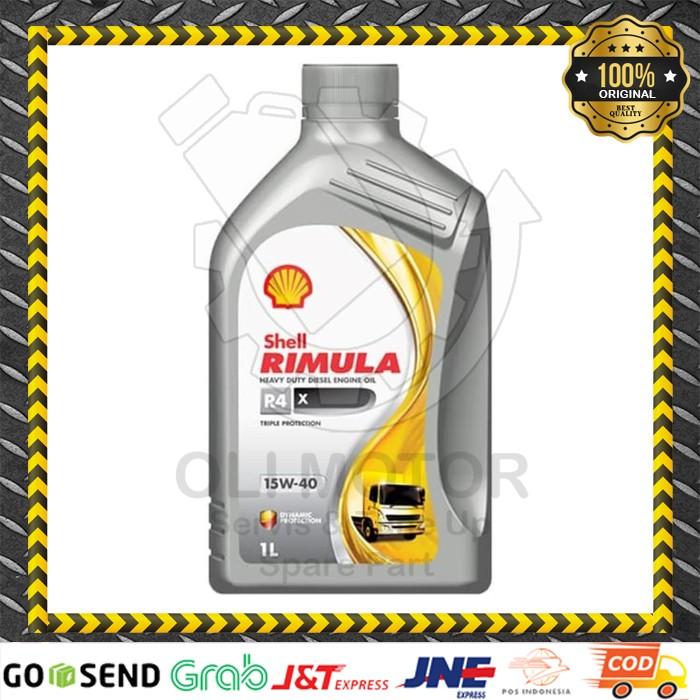 Jual Oli Mobil Mesin Diesel Shell Rimula R4 X LD4 Extra 15w40 Original ...