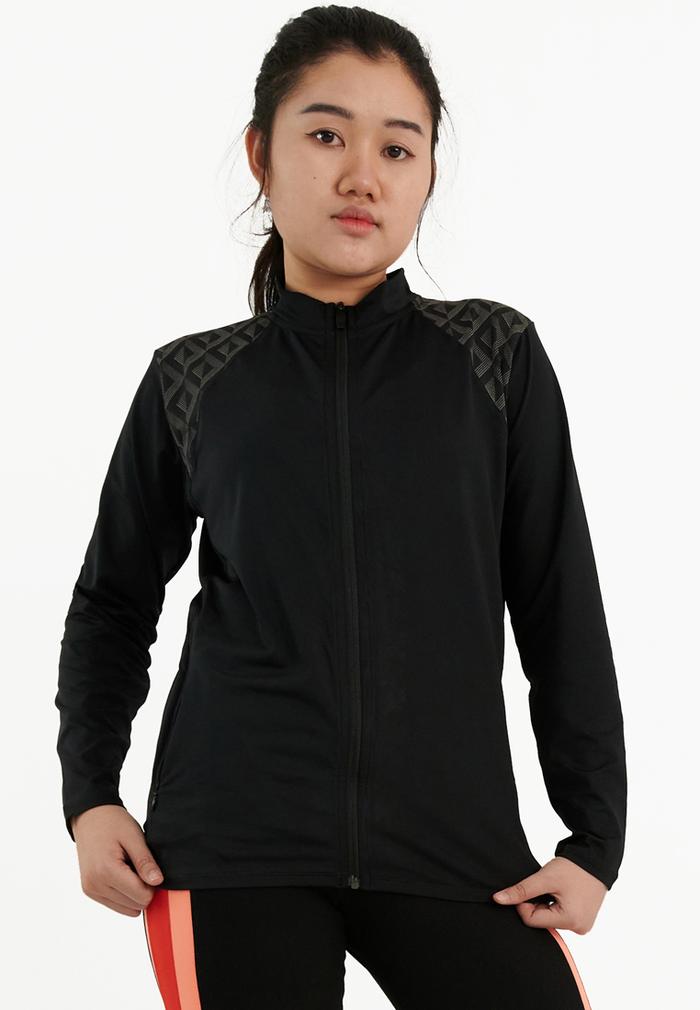 Gambar CoreNation Active Lisya Jacket Reflective - Black - s dari CoreNation Active undefined Tokopedia