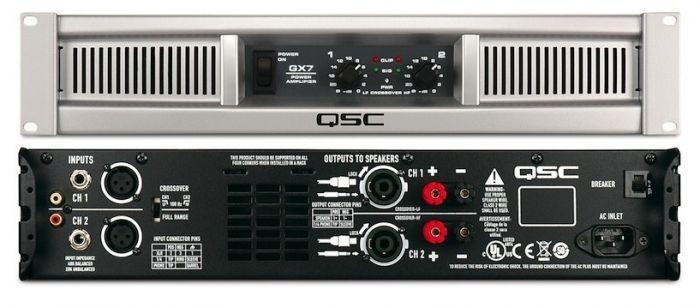 Qsc Gx7 Qsc 1000 Watt Amplifier QSC GX7 Professional Power