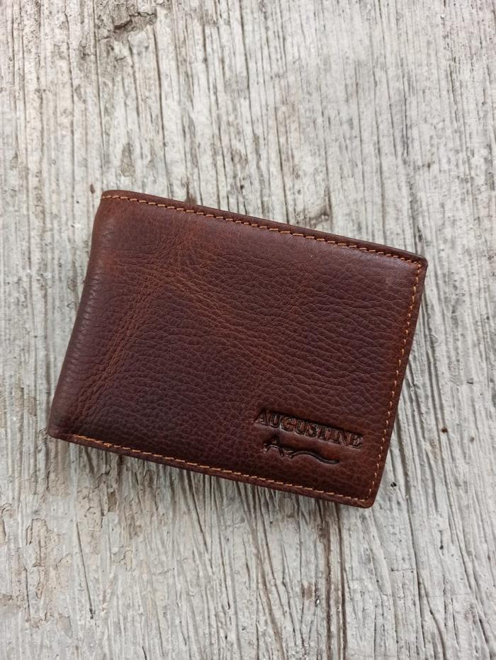 Gambar Dompet Pria Kulit Asli / Dompet Kulit MINI / Dompet Kulit Simple - Cokelat dari Jiwa Niaga Tas undefined Tokopedia