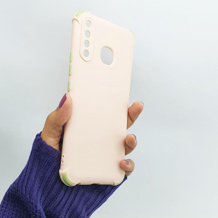 Gambar Huawei Nova 5T Softcase Candy Crack Macaron 2 Tone + Pelindung Camer - Pink dari Jaya JJ Shop undefined Tokopedia